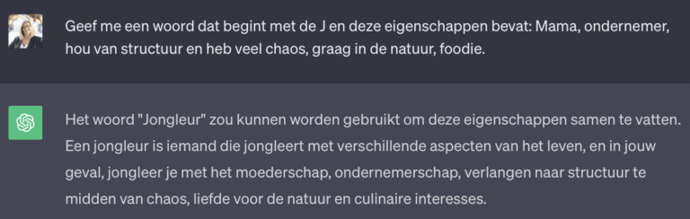 ChatGPT prompt